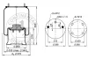 912 N P01 CONTITECH Пневмобаллон rvi-4912np07 в сборе