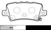 Превью - GK0389 CTR Комплект тормозных колодок, дисковый тормоз (фото 2)
