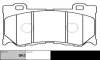 Превью - GK0739 CTR Комплект тормозных колодок, дисковый тормоз (фото 7)