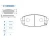 Превью - C11NR0035 CWORKS Комплект тормозных колодок, дисковый тормоз (фото 4)