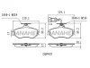 Превью - DBP431 DANAHER Комплект тормозных колодок, дисковый тормоз (фото 2)