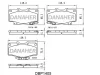 Превью - DBP1405 DANAHER Комплект тормозных колодок, дисковый тормоз (фото 2)