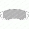 Превью - LP1506 DELPHI Комплект тормозных колодок, дисковый тормоз (фото 2)