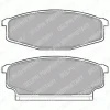 Превью - LP610 DELPHI Комплект тормозных колодок, дисковый тормоз (фото 2)
