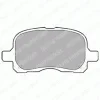 Превью - LP1302 DELPHI Комплект тормозных колодок, дисковый тормоз (фото 2)