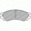 Превью - LP670 DELPHI Комплект тормозных колодок, дисковый тормоз (фото 2)