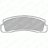 Превью - LP189 DELPHI Комплект тормозных колодок, дисковый тормоз (фото 2)