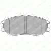 Превью - LP1857 DELPHI Комплект тормозных колодок, дисковый тормоз (фото 2)