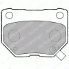 Превью - LP1780 DELPHI Комплект тормозных колодок, дисковый тормоз (фото 2)