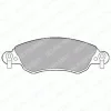 Превью - LP1656 DELPHI Комплект тормозных колодок, дисковый тормоз (фото 2)