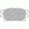 Превью - LP1784 DELPHI Комплект тормозных колодок, дисковый тормоз (фото 2)
