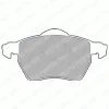 Превью - LP1687 DELPHI Комплект тормозных колодок, дисковый тормоз (фото 2)