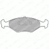 Превью - LP677 DELPHI Комплект тормозных колодок, дисковый тормоз (фото 2)