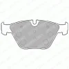 Превью - LP1794 DELPHI Комплект тормозных колодок, дисковый тормоз (фото 2)