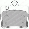 Превью - LP1697 DELPHI Комплект тормозных колодок, дисковый тормоз (фото 2)