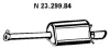 23.299.84 EBERSPÄCHER Глушитель выхлопных газов средний/конечный/задняя банка