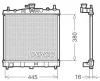 Превью - DRM46002 DENSO Радиатор, охлаждение двигателя (фото 2)