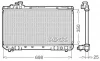 Превью - DRM50020 DENSO Радиатор, охлаждение двигателя (фото 2)