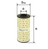 5302M DIFA Фильтр масляный 5302m