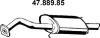 47.889.85 EBERSPÄCHER Глушитель выхлопных газов средний/конечный/задняя банка