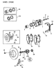 4423715 CHRYSLER Колодки дисковые торм. перед. chry