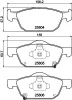 Превью - PCP1394 DON Комплект тормозных колодок, дисковый тормоз (фото 2)