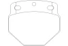 Превью - CVP338 DON Комплект тормозных колодок, дисковый тормоз (фото 2)