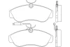 Превью - CVP068 DON Комплект тормозных колодок, дисковый тормоз (фото 2)