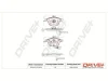 Превью - DP1010.10.0893 Dr!ve+ Комплект тормозных колодок, дисковый тормоз (фото 2)