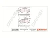 Превью - DP1010.10.0874 Dr!ve+ Комплект тормозных колодок, дисковый тормоз (фото 2)