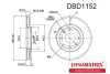 Превью - DBD1152 DYNAMAX Диск тормозной (фото 2)