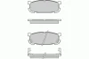 Превью - 12-0992 E.T.F. Комплект тормозных колодок, дисковый тормоз (фото 2)