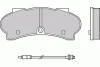 Превью - 12-0524 E.T.F. Комплект тормозных колодок, дисковый тормоз (фото 2)