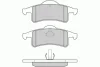 Превью - 12-0855 E.T.F. Комплект тормозных колодок, дисковый тормоз (фото 2)
