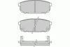 Превью - 12-1105 E.T.F. Комплект тормозных колодок, дисковый тормоз (фото 2)