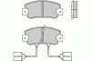 Превью - 12-0336 E.T.F. Комплект тормозных колодок, дисковый тормоз (фото 2)