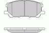Превью - 12-1168 E.T.F. Комплект тормозных колодок, дисковый тормоз (фото 2)
