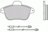 Превью - 12-0522 E.T.F. Комплект тормозных колодок, дисковый тормоз (фото 2)
