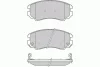Превью - 12-1146 E.T.F. Комплект тормозных колодок, дисковый тормоз (фото 2)