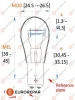 Превью - 1616431380 EUROREPAR Лампа накаливания, фонарь указателя поворота (фото 3)