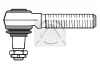 14338 SIDEM Наконечник рулевой тяги