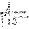 Превью - TSB-LF50F FEBEST Втулка, стабилизатор (фото 4)