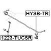 Превью - HYSB-TR FEBEST Втулка, стабилизатор (фото 4)