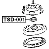 Превью - TSD-001 FEBEST Подвеска, амортизатор (фото 3)