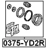 Превью - 0375-YD2R FEBEST Ремкомплект, тормозной суппорт (фото 3)