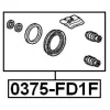 Превью - 0375-FD1F FEBEST Ремкомплект, тормозной суппорт (фото 3)