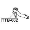 Превью - TTB-002 FEBEST Ремкомплект, наконечник поперечной рулевой тяги (фото 3)