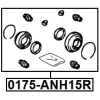 Превью - 0175-ANH15R FEBEST Ремкомплект, тормозной суппорт (фото 3)