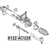 Превью - 0122-ACU25 FEBEST Осевой шарнир, рулевая тяга (фото 4)