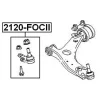 Превью - 2120-FOCII FEBEST Шарнир независимой подвески / поворотного рычага (фото 3)